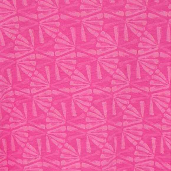 FRESH PRODUCE Flamingo pink Tidepool Geo Sasha Asymmetrical Hem $62. nwt - Picture 5 of 7